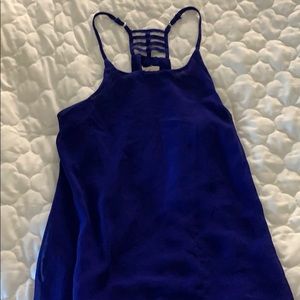 Royal blue tank
